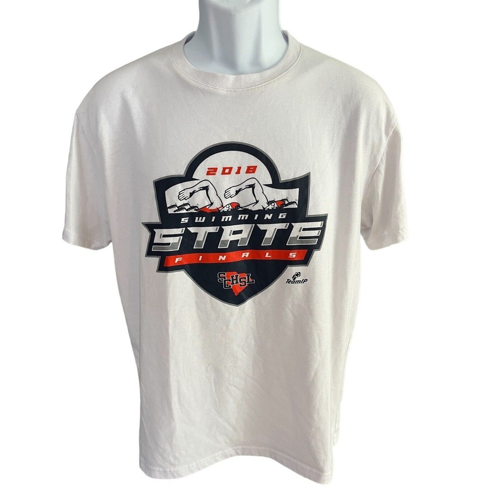 Dynasty Sports men's L  t-shirt South Carolina High School League swim Finals